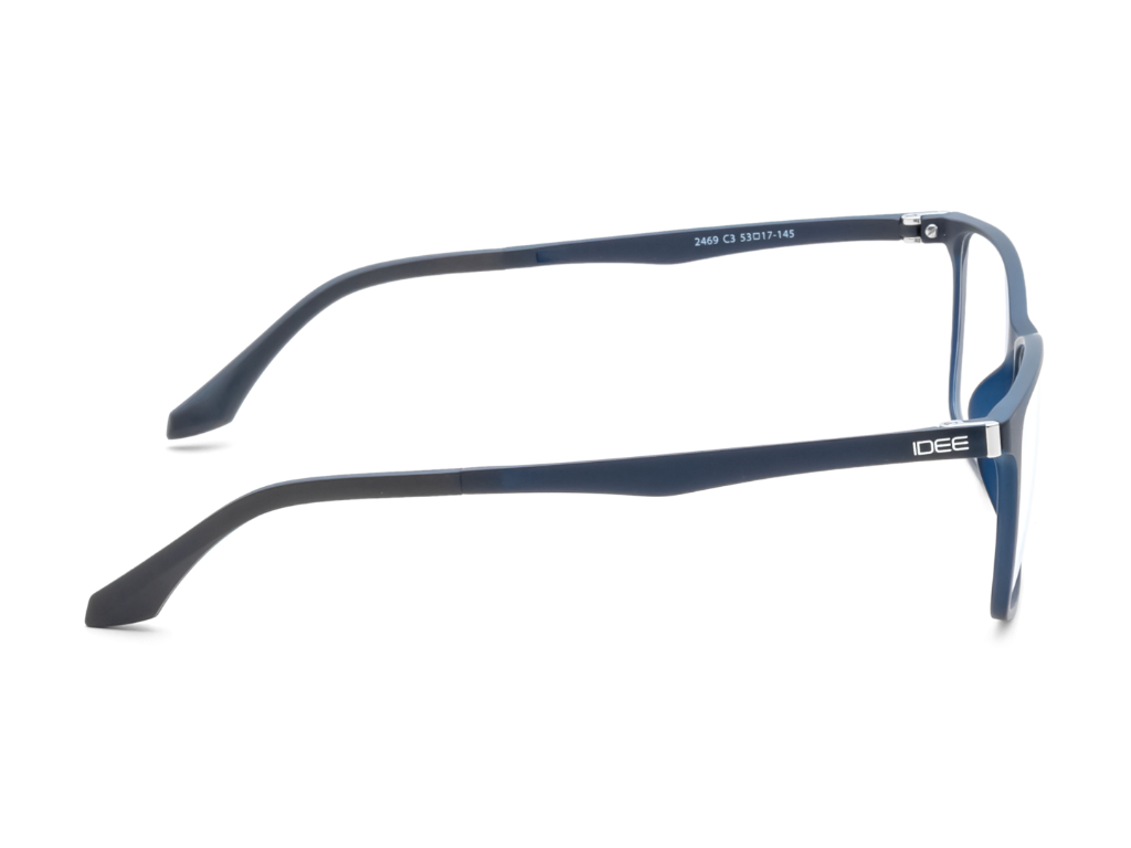 IDEE Rectangle Blue Full-Rimmed Eyeglasses - Unisex