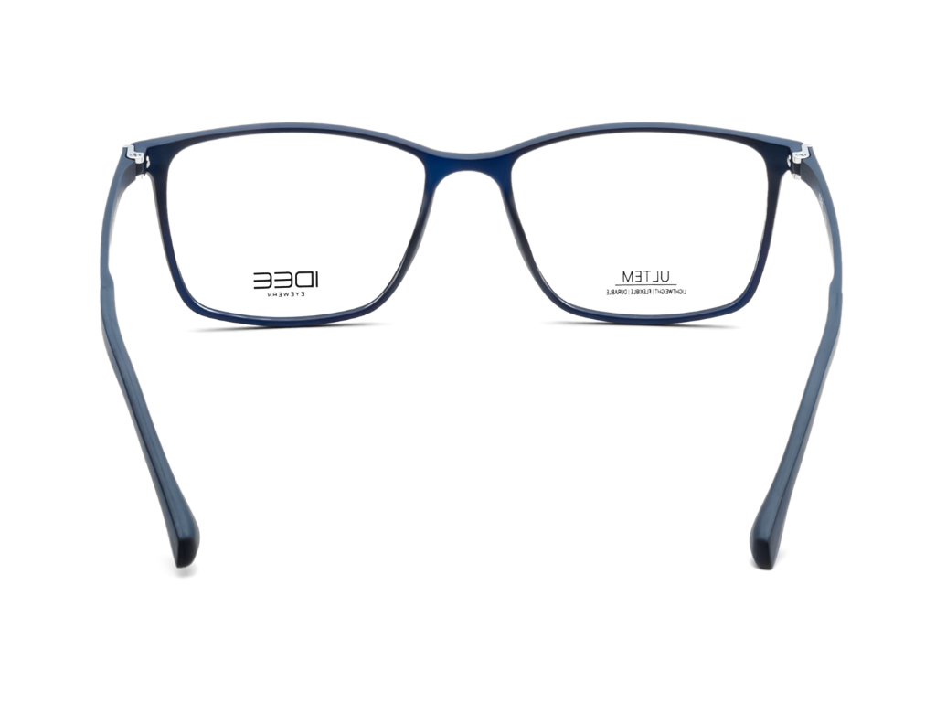 IDEE Rectangle Blue Full-Rimmed Eyeglasses - Unisex