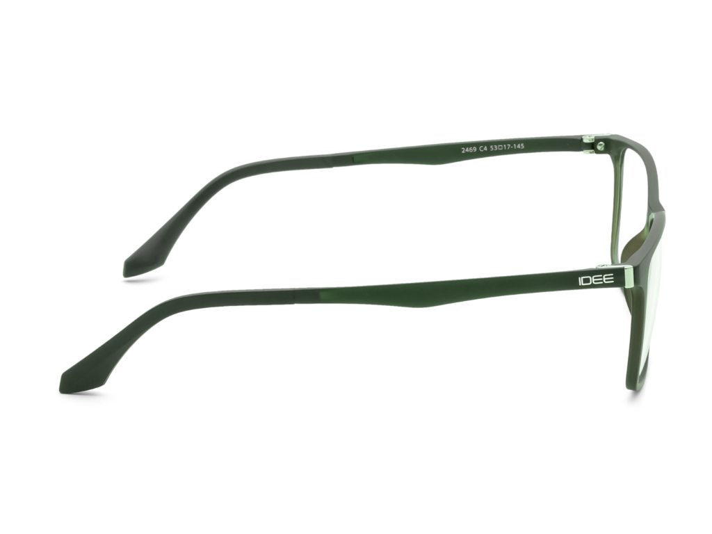 IDEE Rectangle Burgundy Full-Rimmed Eyeglasses - Unisex
