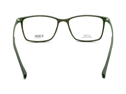 IDEE Rectangle Burgundy Full-Rimmed Eyeglasses - Unisex