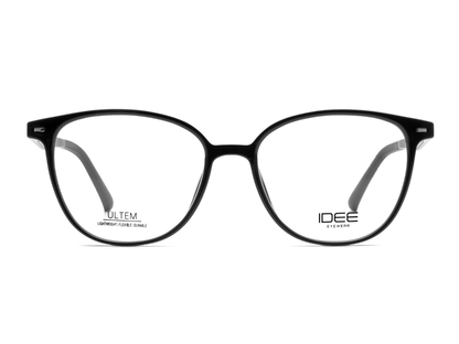 IDEE Rectangle Black Full-Rimmed Eyeglasses - Unisex