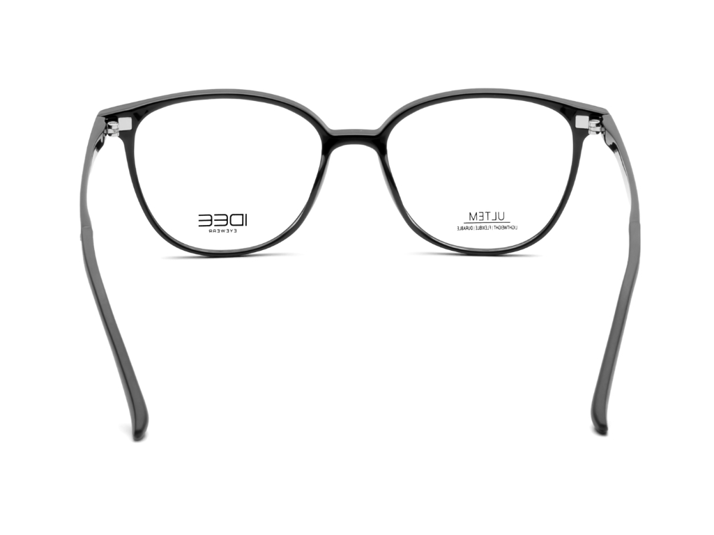 IDEE Rectangle Black Full-Rimmed Eyeglasses - Unisex