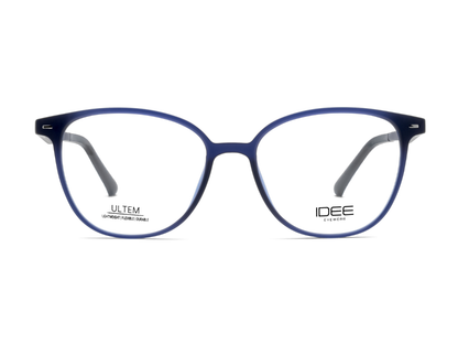 IDEE Rectangle Blue Full-Rimmed Eyeglasses - Unisex