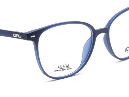 IDEE Rectangle Blue Full-Rimmed Eyeglasses - Unisex