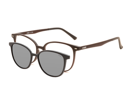 IDEE Rectangle Burgundy Full-Rimmed Eyeglasses - Unisex