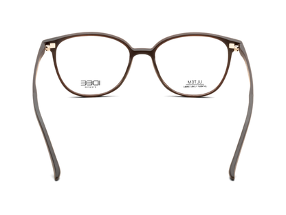 IDEE Rectangle Burgundy Full-Rimmed Eyeglasses - Unisex