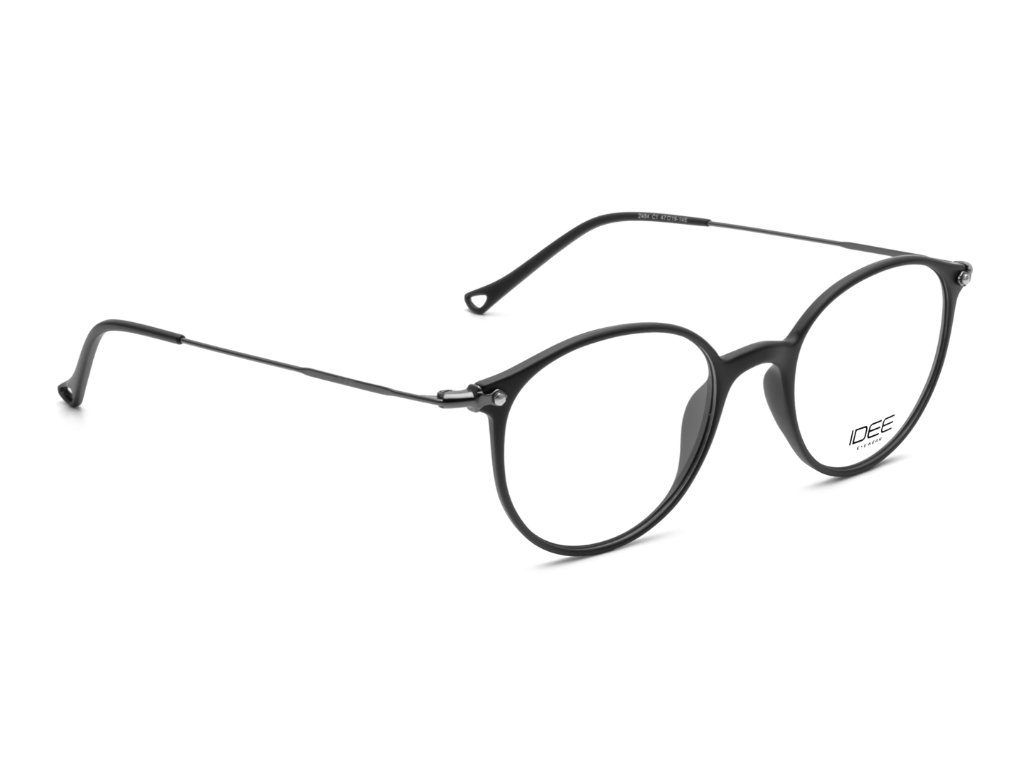 IDEE Rectangle Black Full-Rimmed Eyeglasses - Unisex