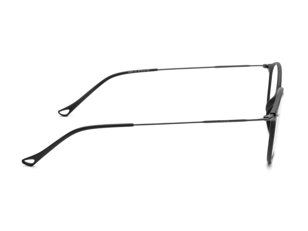 IDEE Rectangle Black Full-Rimmed Eyeglasses - Unisex