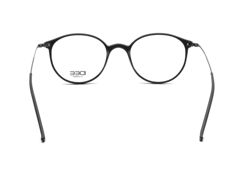 IDEE Rectangle Black Full-Rimmed Eyeglasses - Unisex