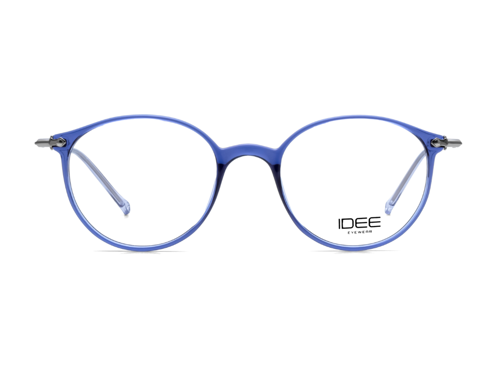 IDEE Rectangle Blue Full-Rimmed Eyeglasses - Unisex