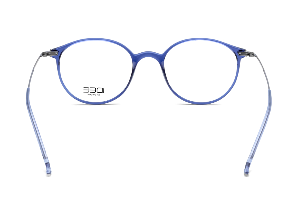 IDEE Rectangle Blue Full-Rimmed Eyeglasses - Unisex