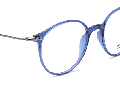 IDEE Rectangle Blue Full-Rimmed Eyeglasses - Unisex