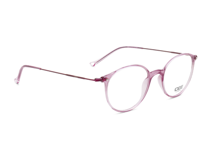 IDEE Rectangle Burgundy Full-Rimmed Eyeglasses - Unisex