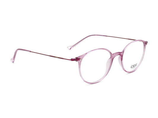 IDEE Rectangle Burgundy Full-Rimmed Eyeglasses - Unisex