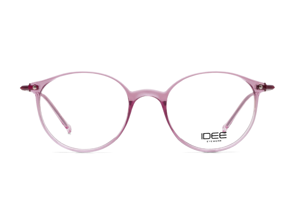 IDEE Rectangle Burgundy Full-Rimmed Eyeglasses - Unisex