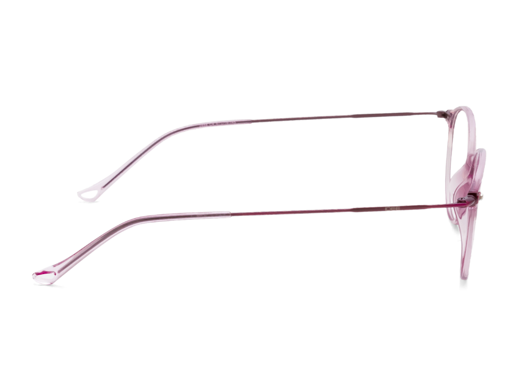 IDEE Rectangle Burgundy Full-Rimmed Eyeglasses - Unisex