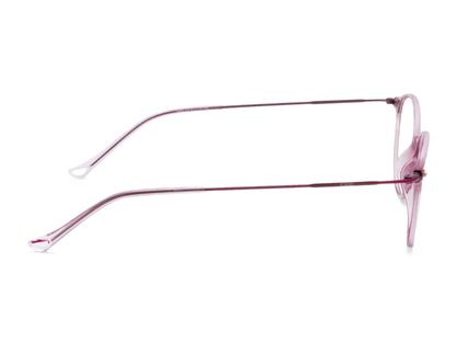 IDEE Rectangle Burgundy Full-Rimmed Eyeglasses - Unisex