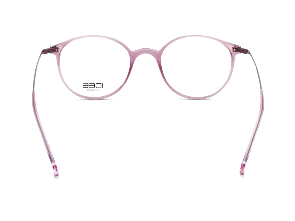 IDEE Rectangle Burgundy Full-Rimmed Eyeglasses - Unisex