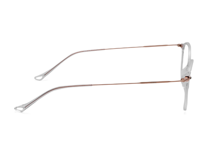 IDEE Rectangle Grey Full-Rimmed Eyeglasses - Unisex