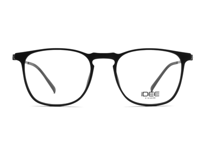 IDEE Rectangle Black Full-Rimmed Eyeglasses - Unisex