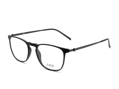 IDEE Rectangle Black Full-Rimmed Eyeglasses - Unisex