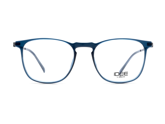 IDEE Rectangle Blue Full-Rimmed Eyeglasses - Unisex