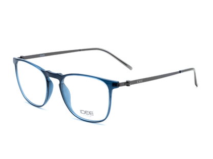 IDEE Rectangle Blue Full-Rimmed Eyeglasses - Unisex
