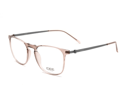 IDEE Rectangle Burgundy Full-Rimmed Eyeglasses - Unisex