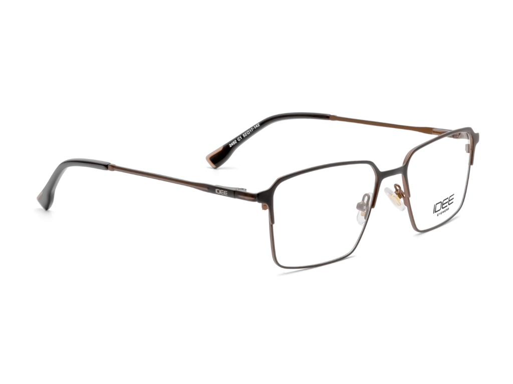 IDEE Rectangle Black Full-Rimmed Eyeglasses - Unisex
