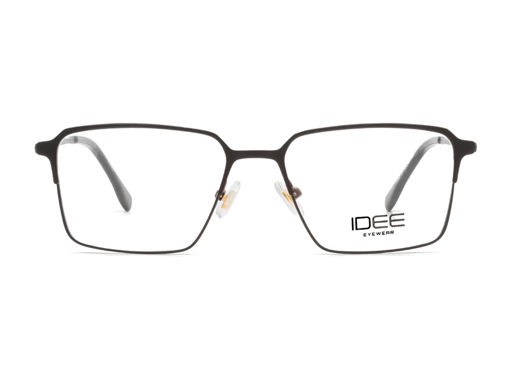 IDEE Rectangle Black Full-Rimmed Eyeglasses - Unisex