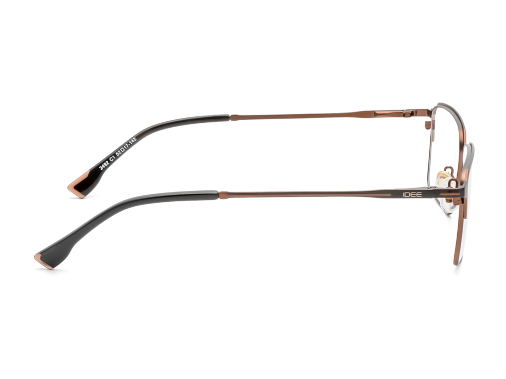 IDEE Rectangle Black Full-Rimmed Eyeglasses - Unisex