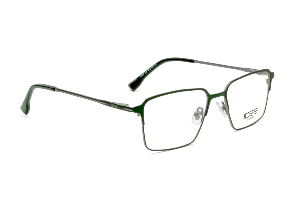 IDEE Rectangle Brown Full-Rimmed Eyeglasses - Unisex