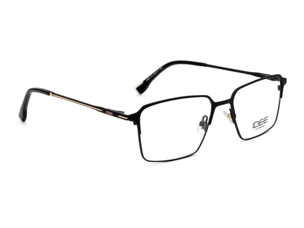 IDEE Rectangle Blue Full-Rimmed Eyeglasses - Unisex