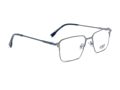 IDEE Rectangle Burgundy Full-Rimmed Eyeglasses - Unisex