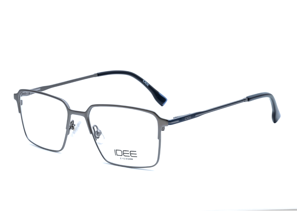 IDEE Rectangle Burgundy Full-Rimmed Eyeglasses - Unisex