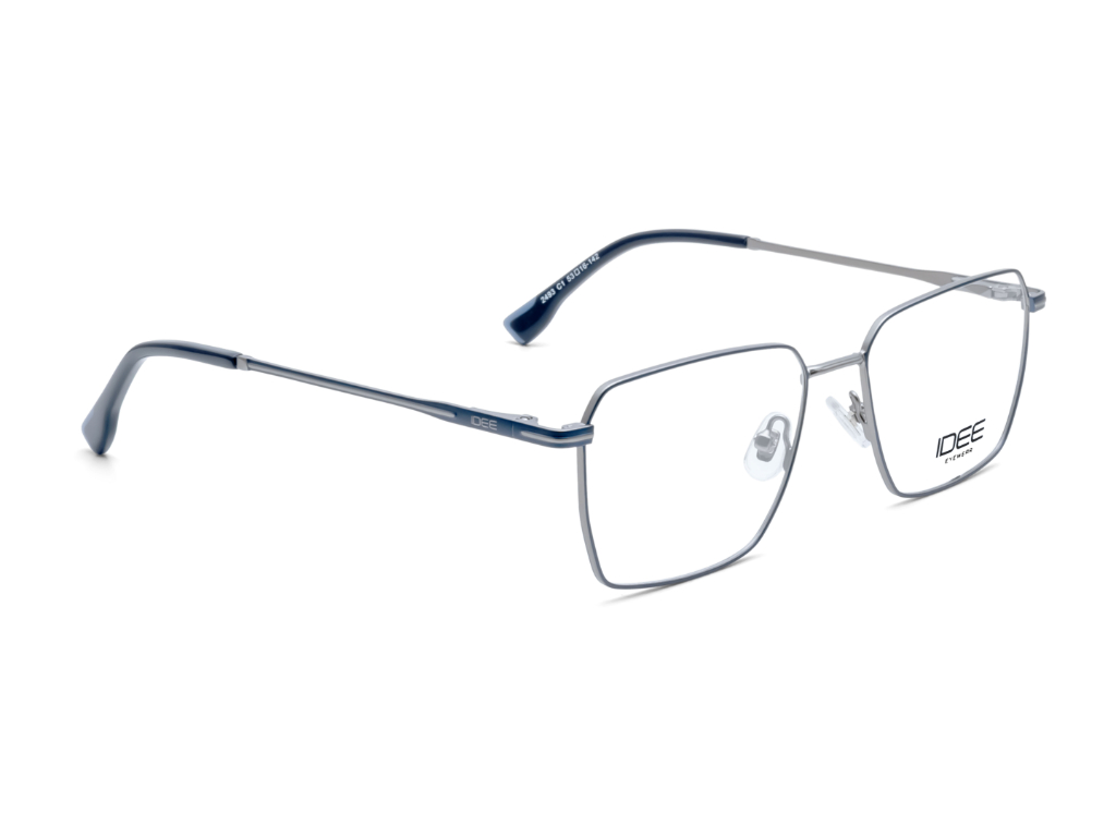 IDEE Rectangle Black Full-Rimmed Eyeglasses - Unisex