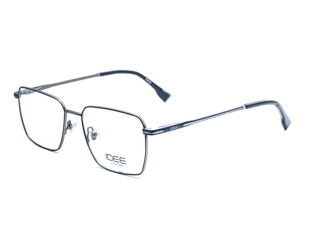 IDEE Rectangle Black Full-Rimmed Eyeglasses - Unisex