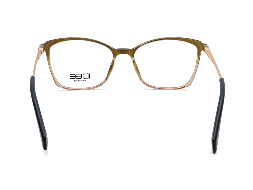 IDEE Rectangle Burgundy Full-Rimmed Eyeglasses - Unisex