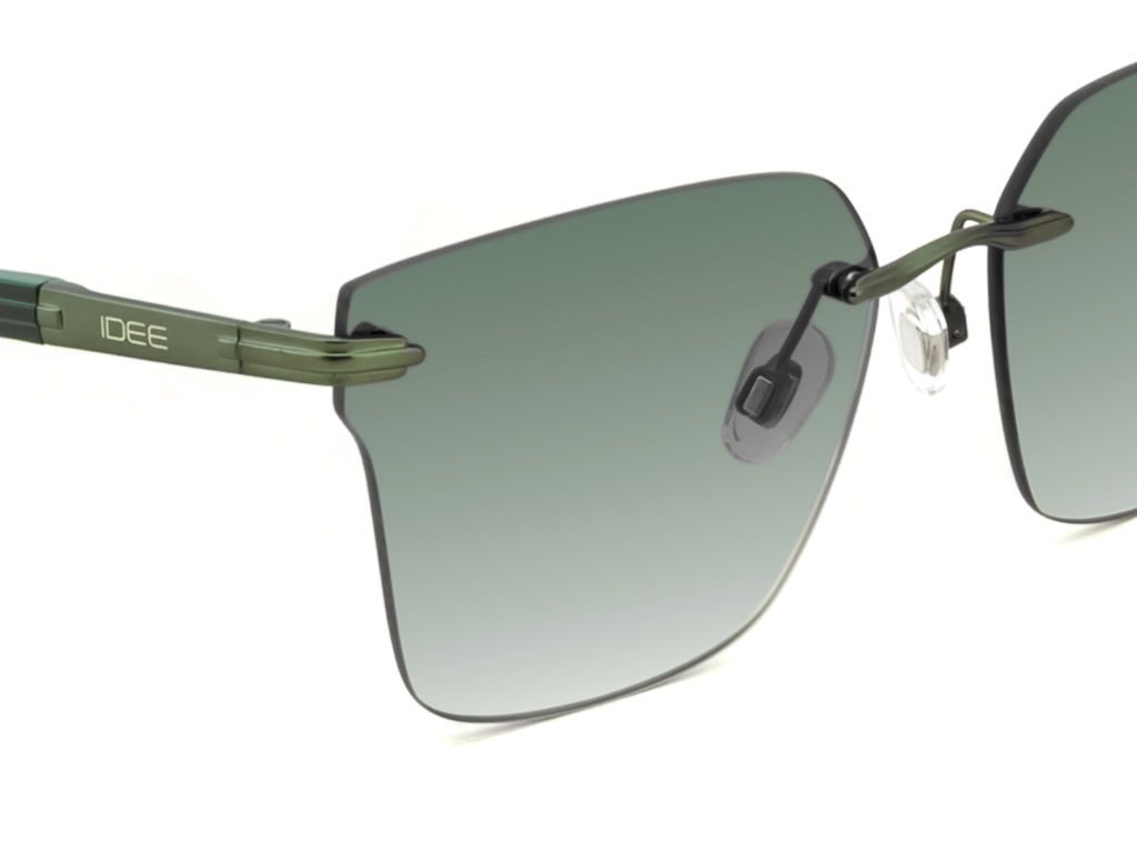 IDEE Rectangle Color Full-Rimmed Eyeglasses - Unisex