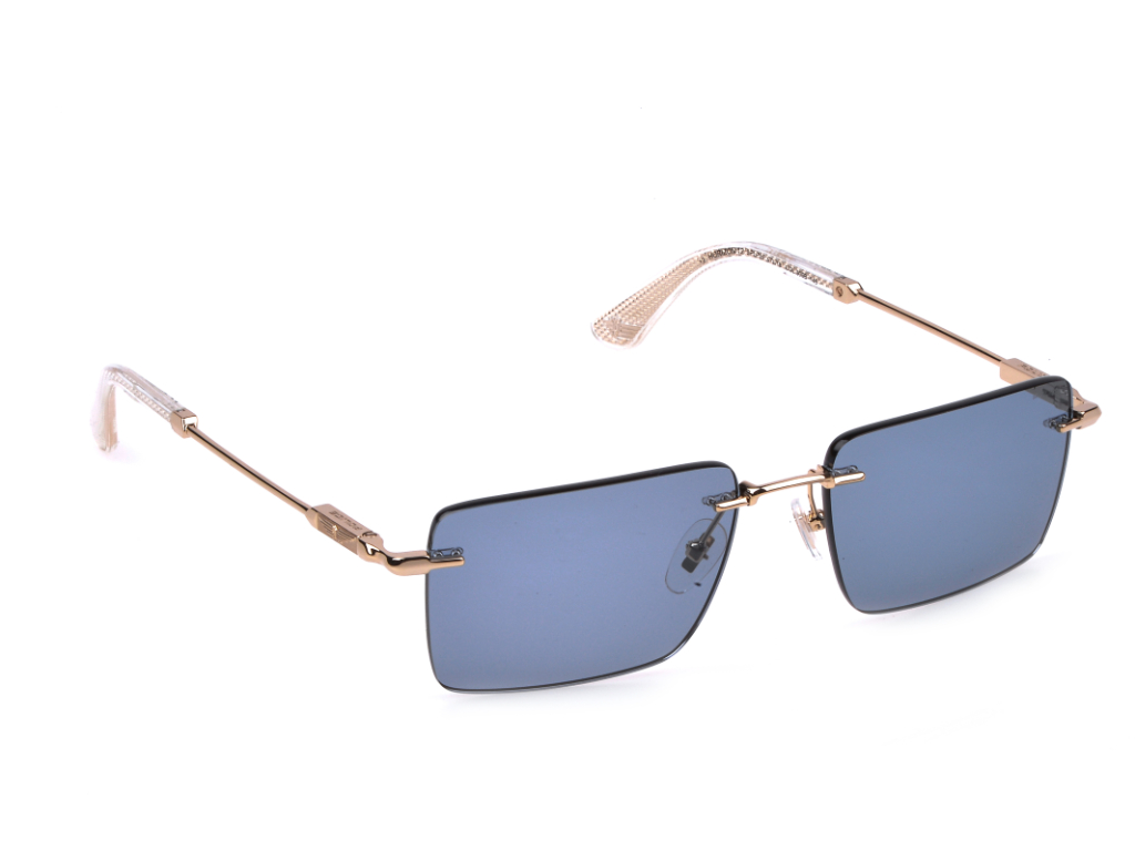 POLICE Square Color Full-Rimmed Eyeglasses - Men