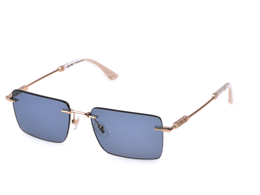 POLICE Square Color Full-Rimmed Eyeglasses - Men