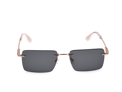 POLICE Square Color Full-Rimmed Eyeglasses - Men