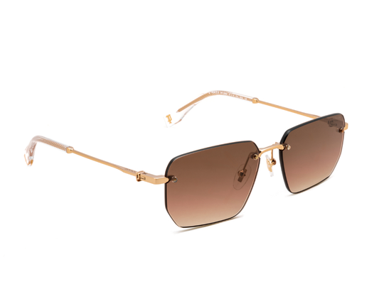 POLICE Square Color Full-Rimmed Eyeglasses - Men