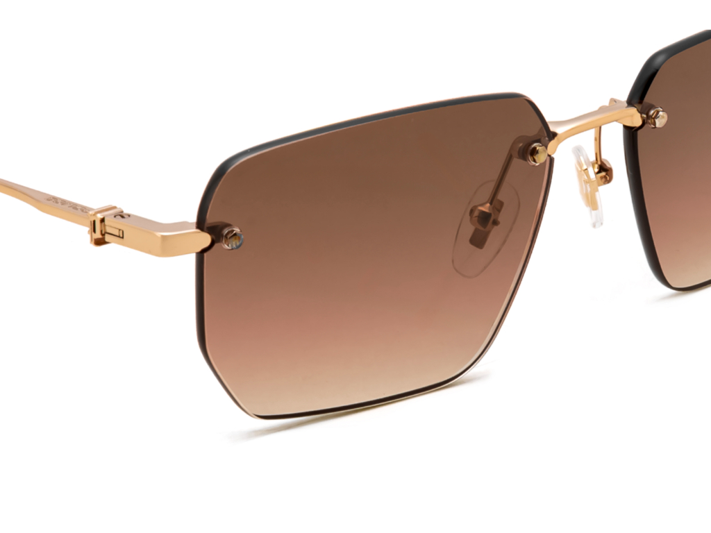 POLICE Square Color Full-Rimmed Eyeglasses - Men