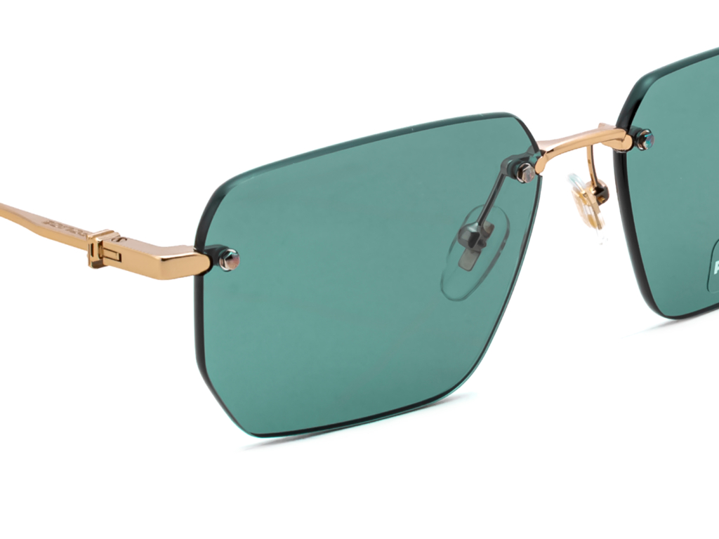 POLICE Square Color Full-Rimmed Eyeglasses - Men