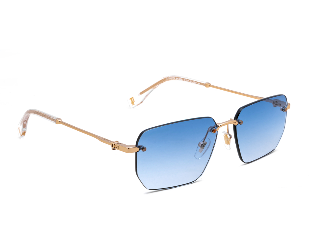POLICE Square Color Full-Rimmed Eyeglasses - Men