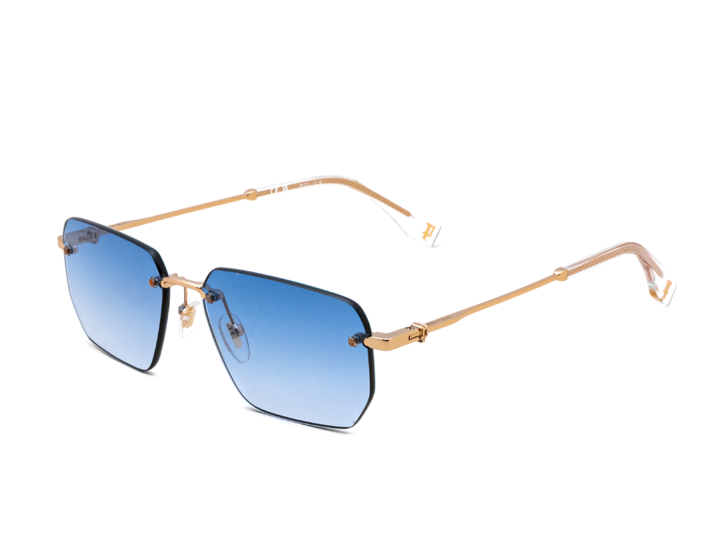 POLICE Square Color Full-Rimmed Eyeglasses - Men