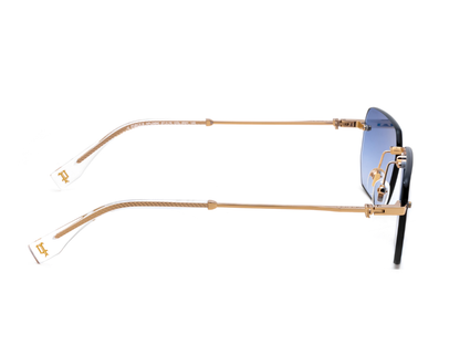POLICE Square Color Full-Rimmed Eyeglasses - Men