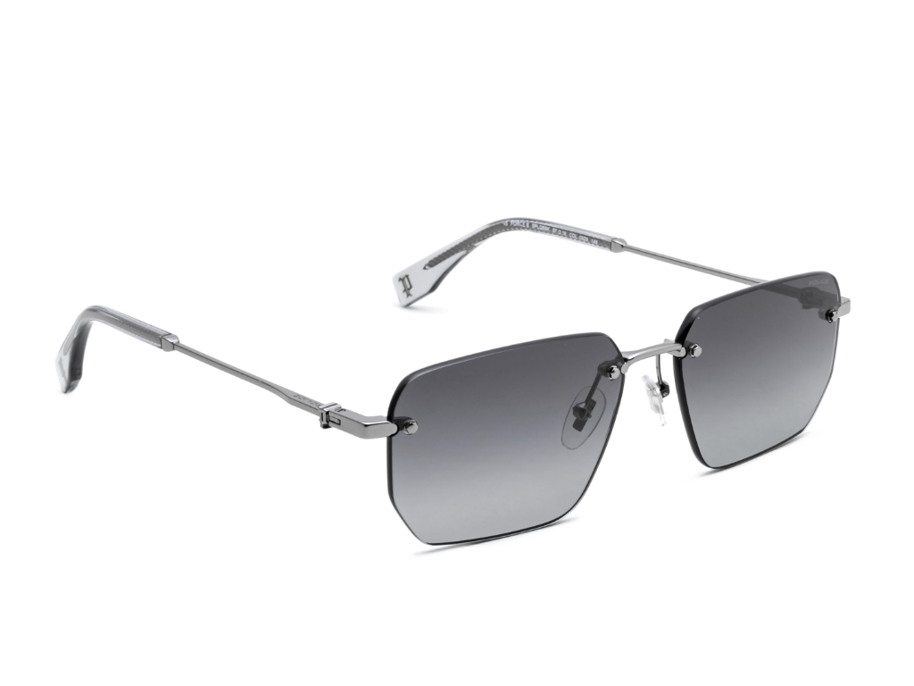 POLICE Square Color Full-Rimmed Eyeglasses - Men