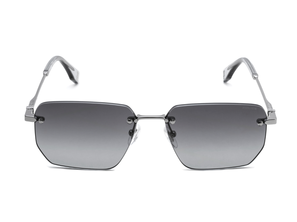 POLICE Square Color Full-Rimmed Eyeglasses - Men